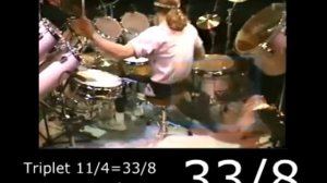 How I Count Simon Phillips 33/8 (more like a 33/16)