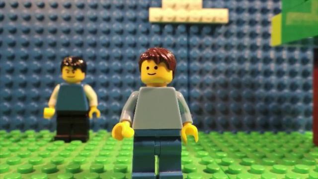 Lego Minecraft Animation - 'An Ordinary Day...' смотреть онлайн