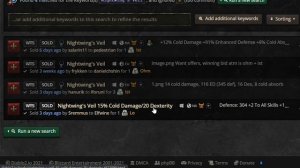 Nightwing's Veil – Завеса ночного крыла | Лучший шлем для холода в Diablo 2 Ressurected | D2R
