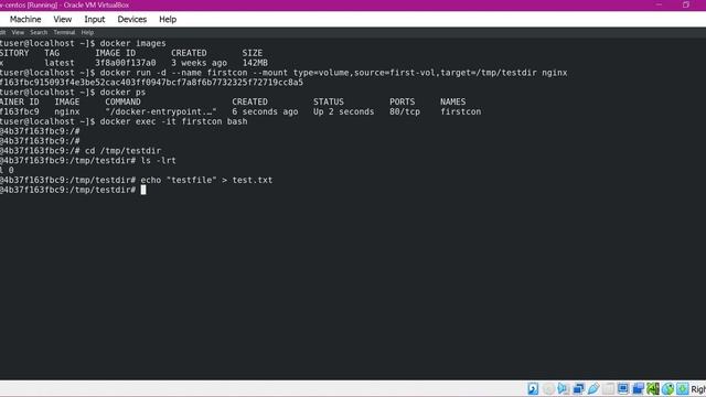 Data sharing from one docker container to another container. смотреть онлайн