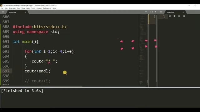 Lec-4, while, do-while, for loop, break, continue statement, pattern print,etc Check description