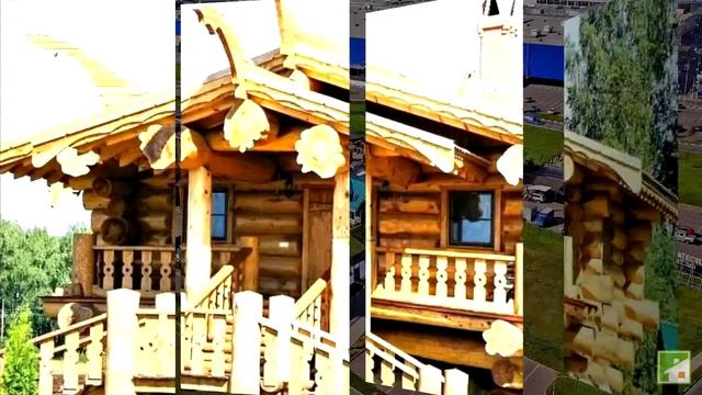 Оригинальные проекты домов из брёвен ручной рубки и где их можно заказать смотреть онлайн