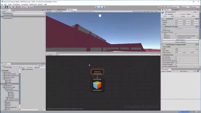 Dungeon Architect: FPS Controller [Unity] смотреть онлайн