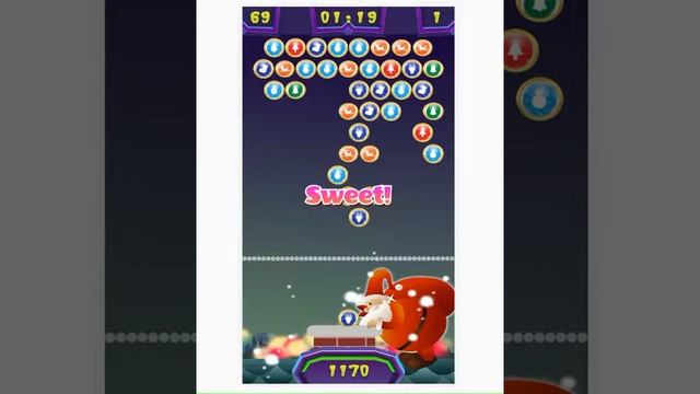 Christmas Bubble Shooter смотреть онлайн
