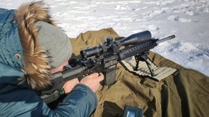 AR10 - два по пять повышенной кучности (метод ганзы)