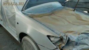 Toyota Camry - ремонт и покраска авто в сверхпрочное покрытие "ТИТАН" шумоизоляция Аэролюкс