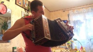 Гармонь любительская после реставрации