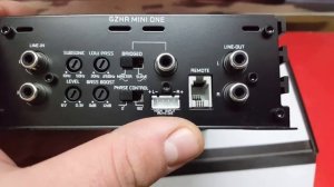 Усилитель Ground Zero GZHA MINI ONE - Визуальный обзор