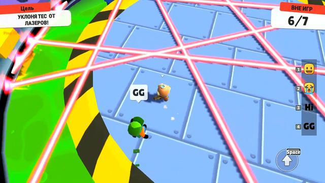Улетел в КОСМОС в игре Stumble Guys смотреть онлайн