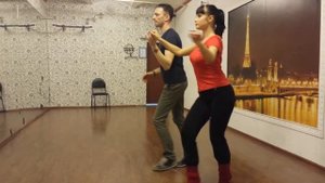 Бачата урок - Продвинутая группа 8.04.2014