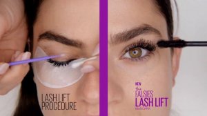 Maybelline New York Falsies Lash Lift Mascara | Application in Motion