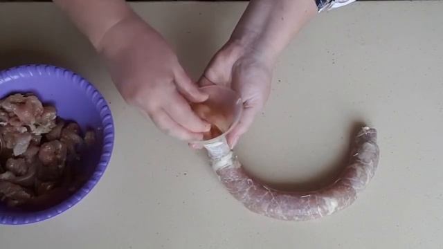 Колбаса по-деревенски.?