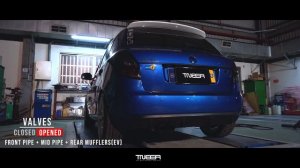 SKODA FABIA RS X TNEER Exhaust