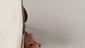 Натяжной Потолок с Карнизом Скрытого Монтажа (Алюминиевый профиль ПК-5 гардина для штор)