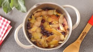 Компот из кожуры яблок