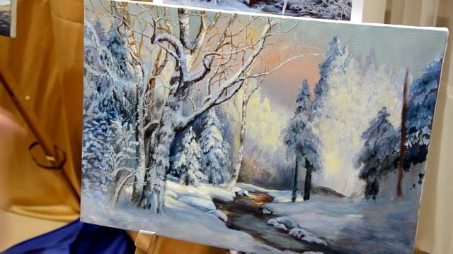 Занятие в школе живописи #26 смотреть онлайн