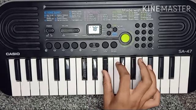 Alavaikuntapuramloo Saamajavaragamana song on Casio SA-47 Keyboard смотреть онлайн