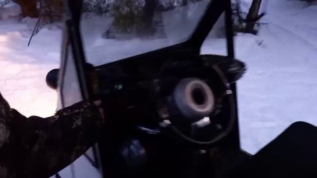 ОБЗОР САМОДЕЛЬНОГО СНЕГОХОДА! ЧАСТЬ 1 смотреть онлайн