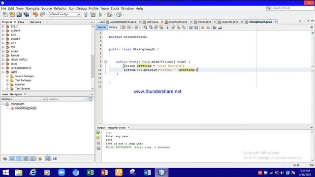 How to make a java program of checking length of a string смотреть онлайн
