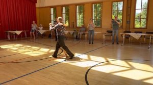 Tango Vals Ochos with special steps for leaders