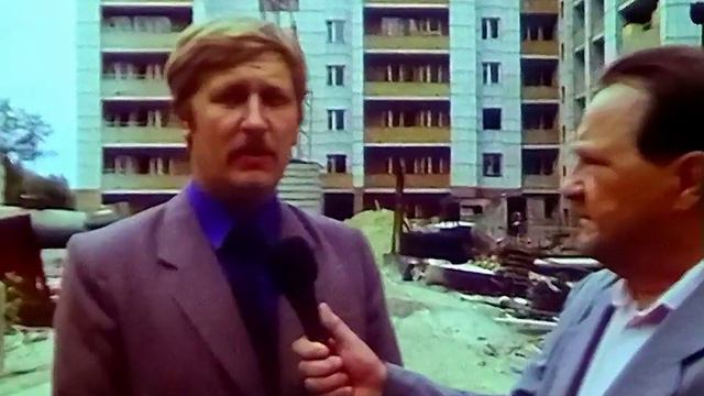 1989 год. Тюмень. Застройка улицы Елизарова.