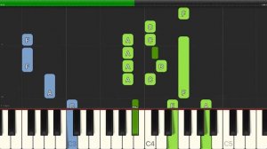 Jimmie Davis - You Are My Sunshine - Piano Cover Tutorials - Backing Track