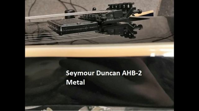 EMG 81 vs. Seymour Duncan AHB-2 Metal (no talking) смотреть онлайн