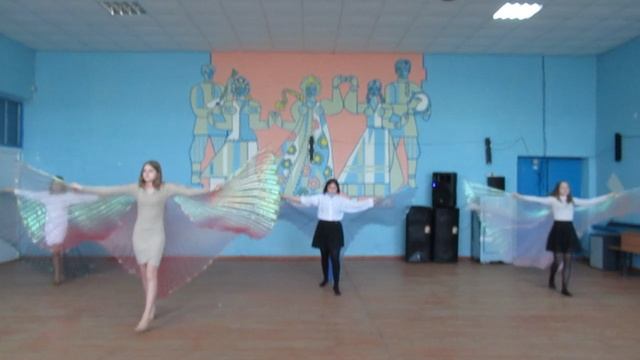 Танец "Память сердца" в честь Дня Победы.