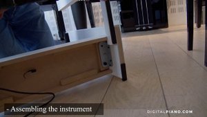 Yamaha CSP-170 White Unboxing & Assembly | Digitalpiano.com