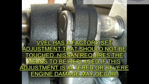 Nissan 370Z / G37 VQ37 VVEL camless intake valve system