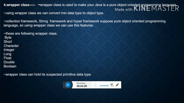 Wrapper class | Autoboxing & Unboxing | In java | Java tutorial for beginners