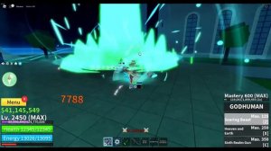 Highlights Best Combo Portal + God Human + CDK + Soul Guitar (Blox Fruits Bounty Hunting) 30M Pirat