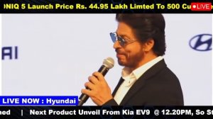 LIVE : 2023 Auto Expo Hyundai & Kia Concepts Unveil | Brand New Electric SUV's