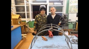 Подставка для камина под дрова с элементами холодной ковки