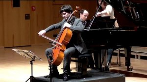 Mladen Miloradovic plays L.v. Beethoven - Sonata for Cello and Piano No.5, Op.102 No.2