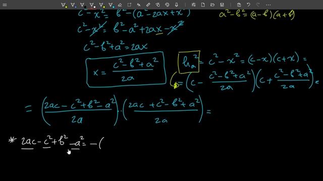 17. Uchburchak balandligini tomonlariga ko'ra topish. | GEOMETRIYA