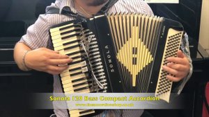 Sonola 120 Bass Compact Accordion
