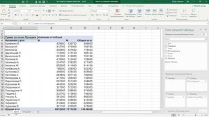Excel Настройка полей сводной таблицы | Расширенные возможности Excel урок 2.2