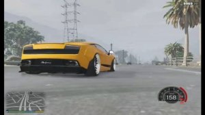 Driving Lamborghini Gallardo | GTA 5 | Macbook Pro Mid 2012