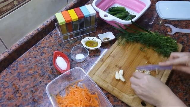 КИМЧИ ИЗ ОГУРЦОВ
БОДРИНГ САЛАТ