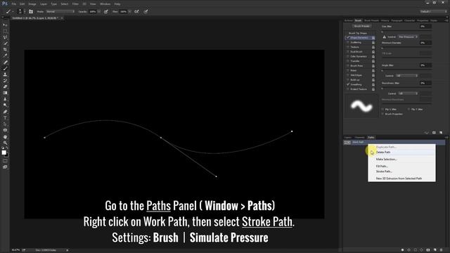 Neon Glow Lines - Glowing Effect Photoshop Tutorial