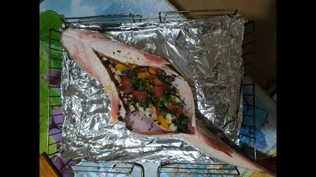 Кефаль в соли на углях. #кефаль #mullet смотреть онлайн