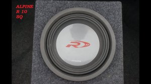 Subwoofer alpine type r 10 #ripping car apart