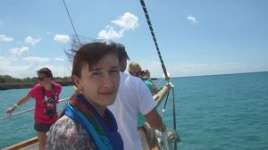 Яхта в Карибском море