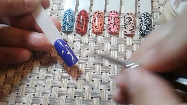 Тестирую кисти. Рисую вензеля. смотреть онлайн