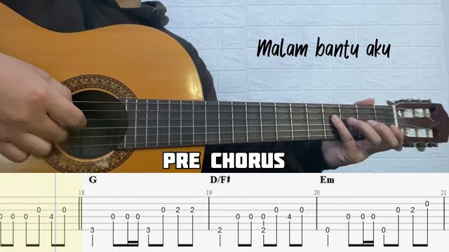 Mario G Klau - Semata Karenamu | Fingerstyle Guitar (TABLATURE + CHORD) смотреть онлайн