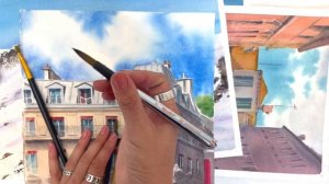 Какие кисти для акварели купить? 5 главных акварельных кисточек. Обзор Арт материалов акварель