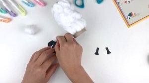 Easy Cotton Ball Sheep Craft | Easy Craft ideas