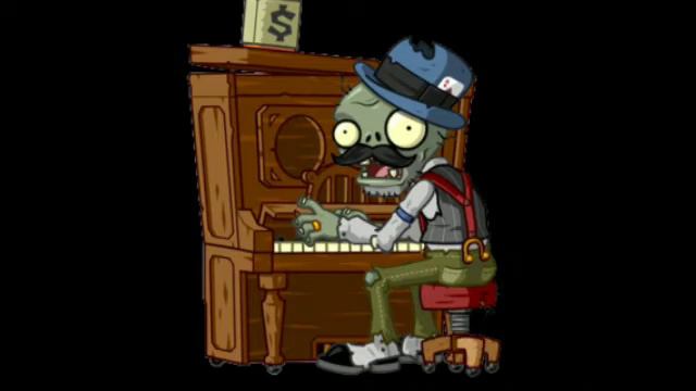 Саундтрек PVZ 2 | Пианист-Зомби после действия Уменьшенной фиалки смотреть онлайн