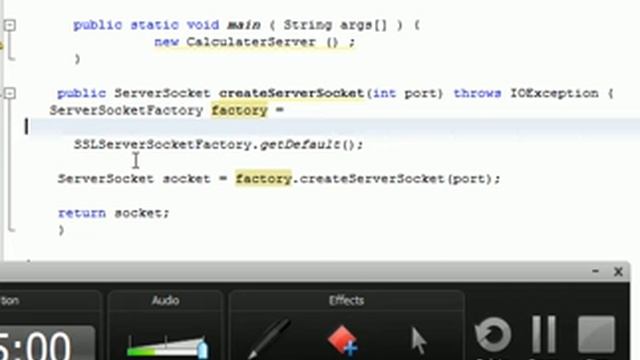 RMI Socket Factory and Secure Connection смотреть онлайн